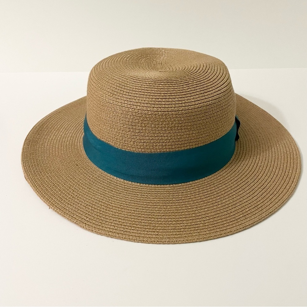 Furtalk Womens Beach Straw Hat Summer Sun Hat Size Medium